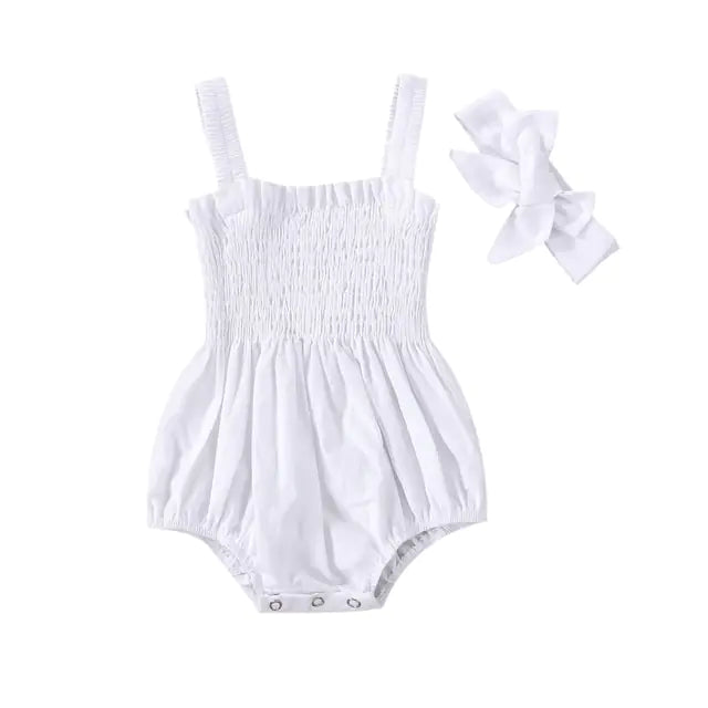 Infant Baby Girls Summer Jumpsuit Rompers