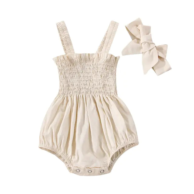 Infant Baby Girls Summer Jumpsuit Rompers