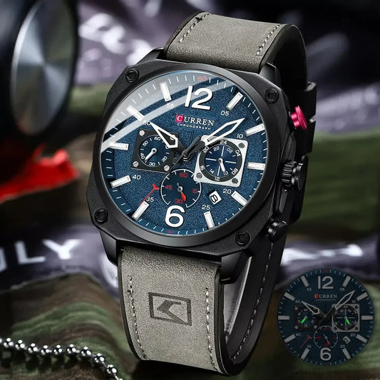 Men's Fashion Watch Water Resistant Multi-function