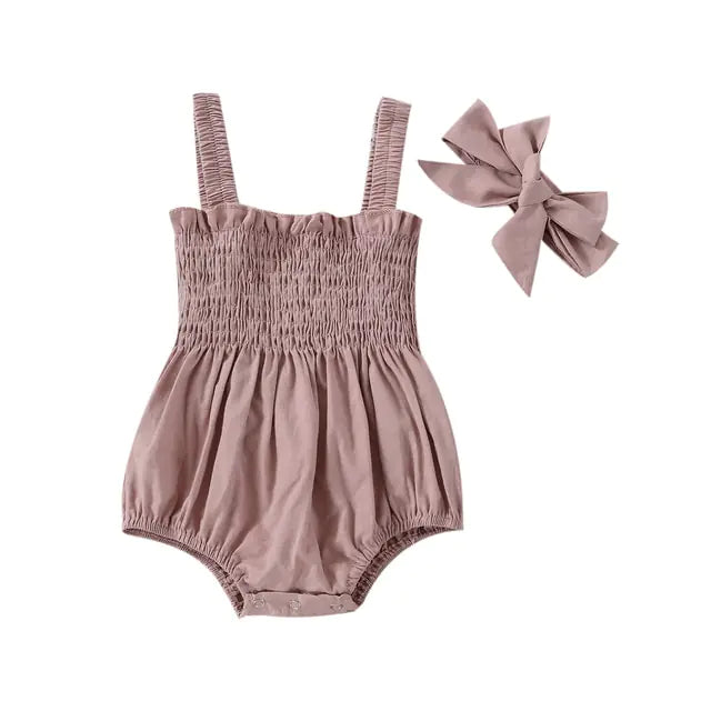 Infant Baby Girls Summer Jumpsuit Rompers