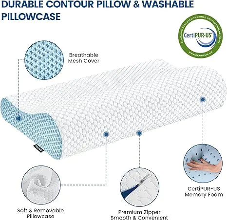 Neck Support Orthopedic Bed Pillow