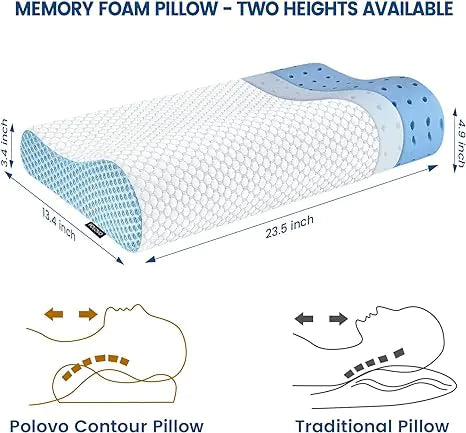 Neck Support Orthopedic Bed Pillow