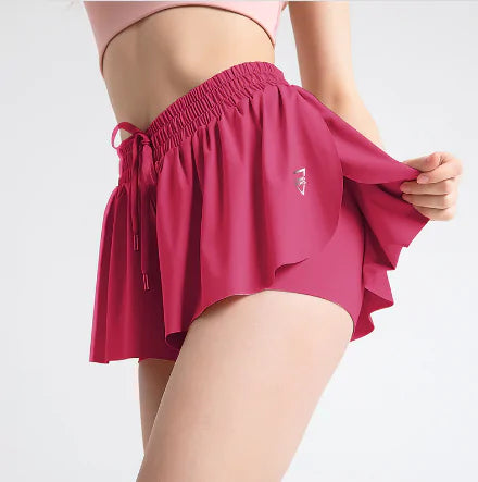 Flowy Running Yoga Workout Shorts