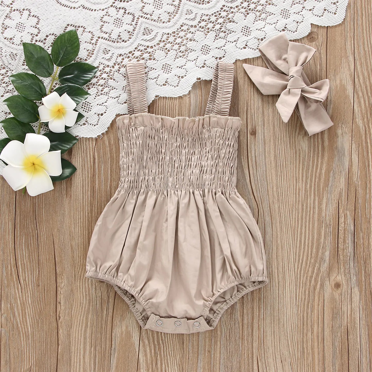 Infant Baby Girls Summer Jumpsuit Rompers