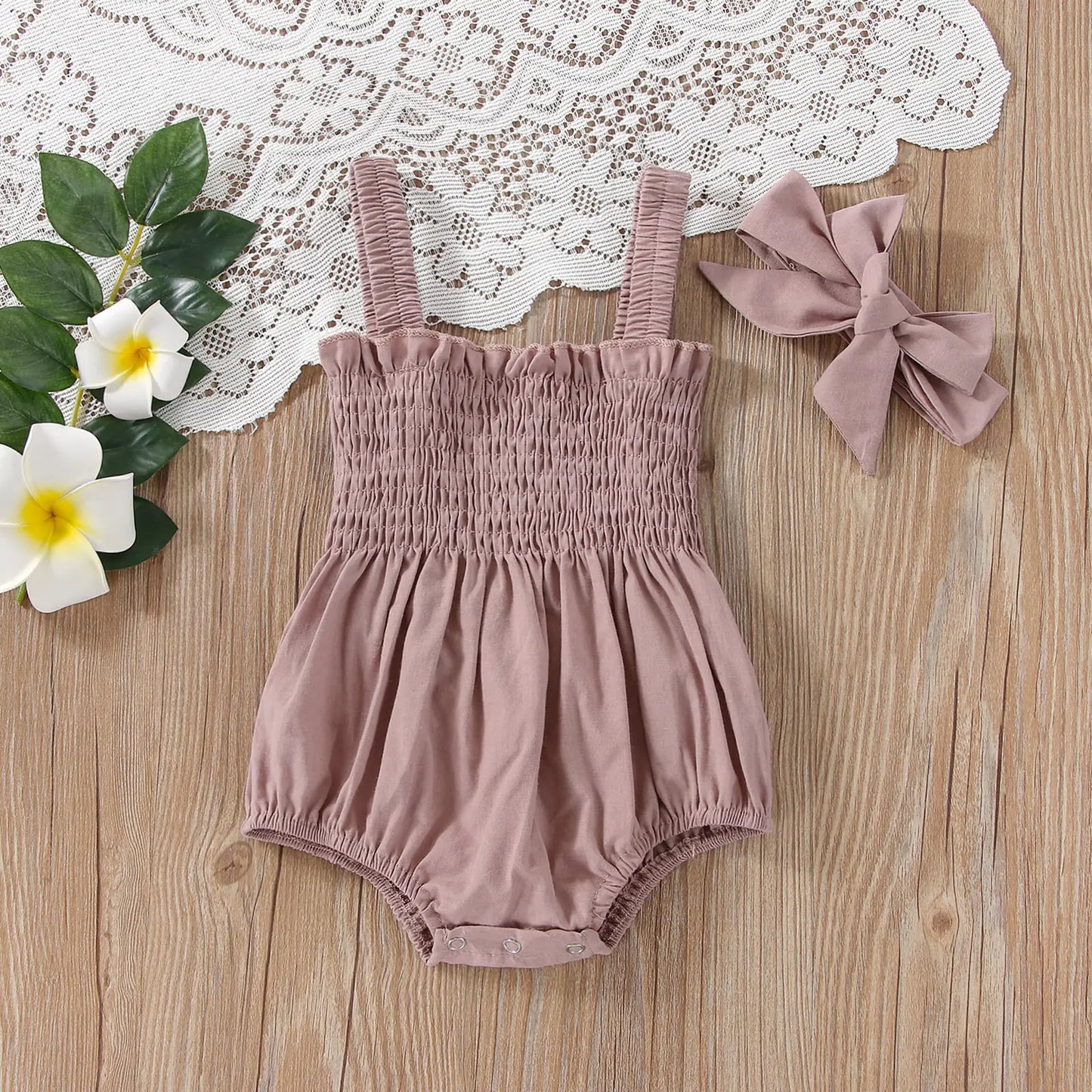 Infant Baby Girls Summer Jumpsuit Rompers